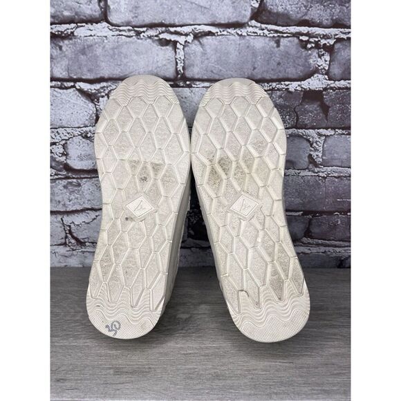 Sperry Moc-Sider Ivory Nylon Flatform Quilted SlipOn Boat Shoes Men 7.5M US/40EU - Picture 9 of 16